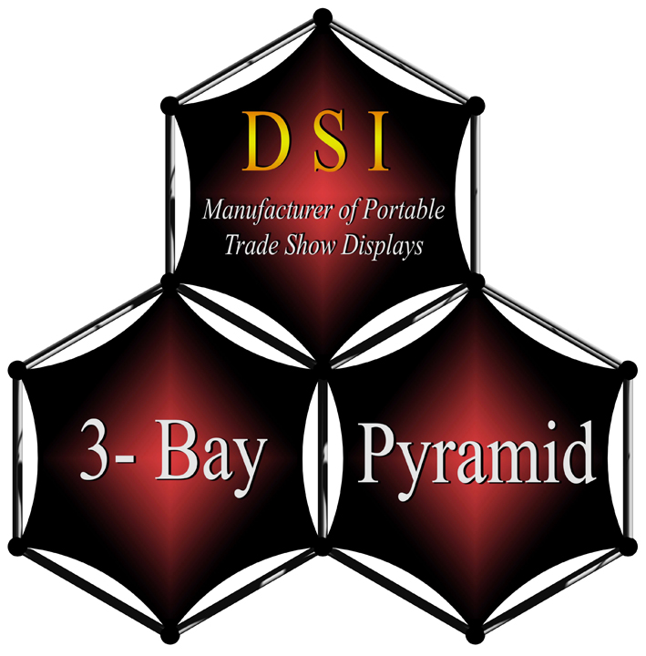 double helix 3 bay pyramid