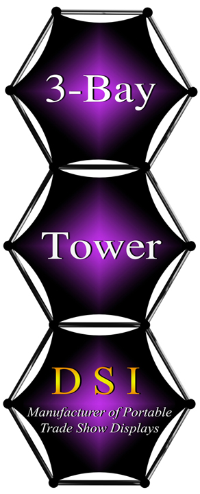 double helix 3 bay tower