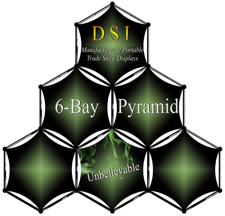 double helix 6 bay pyramid