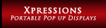 Xpressions Stretch Fabric Portable Pop up Displays