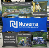 Nuverra 3x3 Fabric Pop up Display