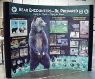 Bear Aware 10' Graphic Display