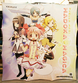 Aniplex Madoka 3x3 Fabric Graphic Pop up Display