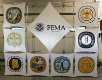 FEMA Fabric Graphic Display