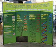 Organic By Nature Vinyl Graphic Display