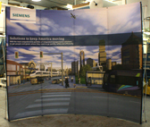 Siemens 10' Graphic Pop up Display Panels