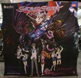 Bandai Sacred Seven 3x3 Fabric Graphic Display