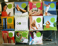 GO Federal Credit Union 4x3 Fabric Graphic Display Booth