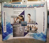 Dealer APEX Vinyl Graphic Panels