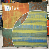 Atlas Carpet 3x3 Helix Stretch Fabric Graphic Display