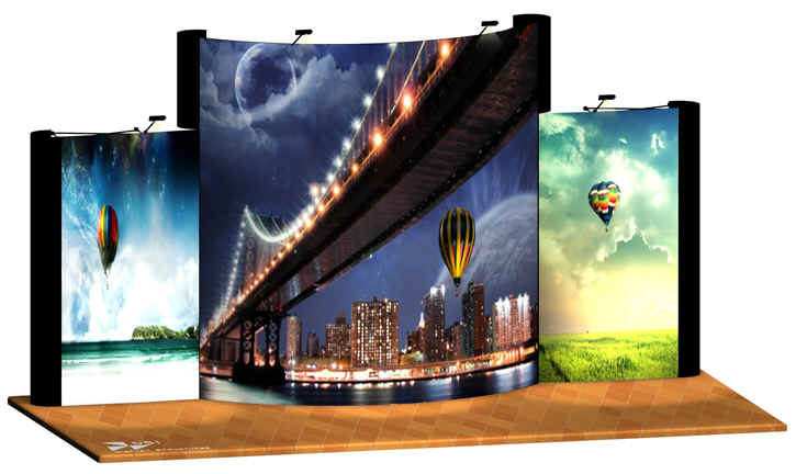 10x20 Advantage Custom Pop up Display