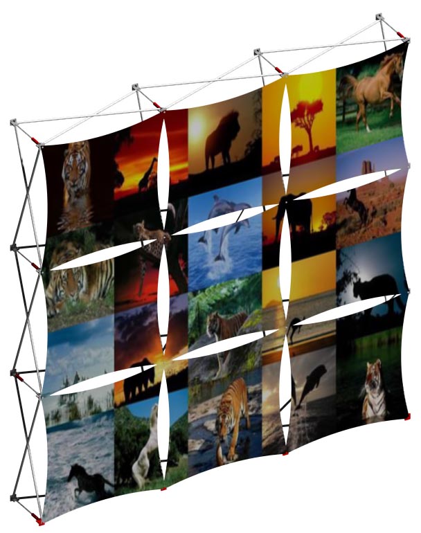 Xpressions 3x3 Stretch Fabric Displays